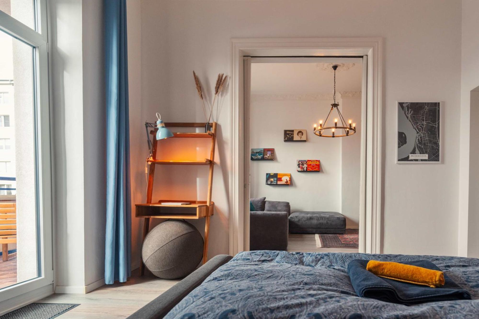 Urban Apartment - Stilvoll & Im Herzen Der Stadt Bremerhaven Bagian luar foto